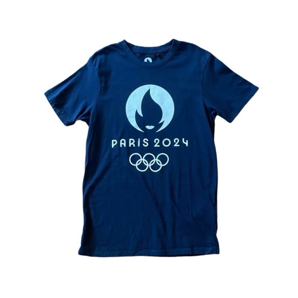 Paris 2024 Olympics Navy Tee - Size S